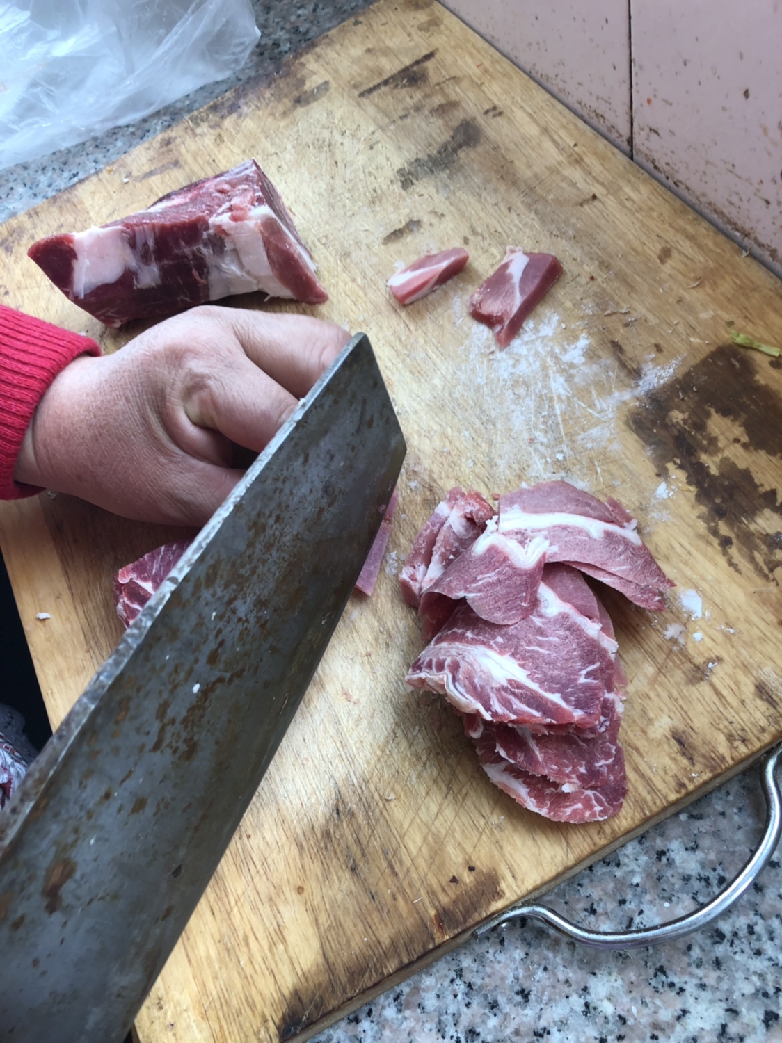 怎样切鲜牛肉