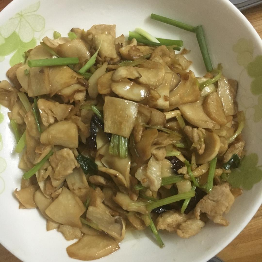 干锅杏鲍菇