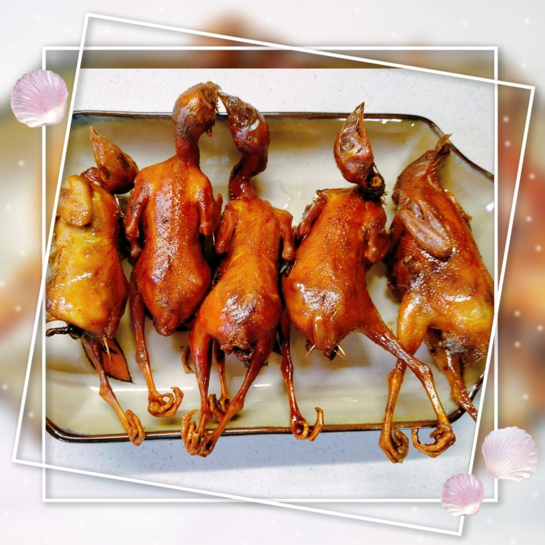 空气炸锅烤鹌鹑