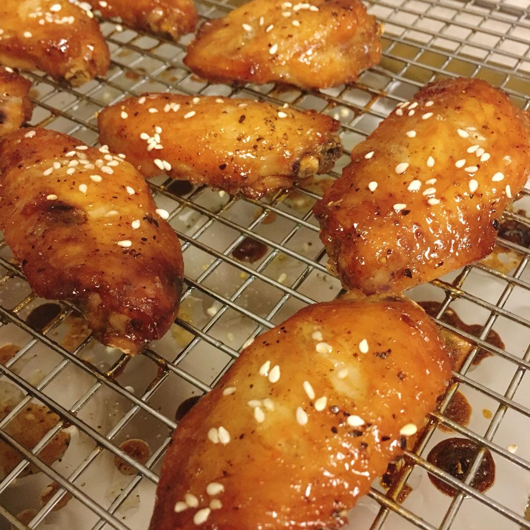 蜜汁鸡翅（烤箱）