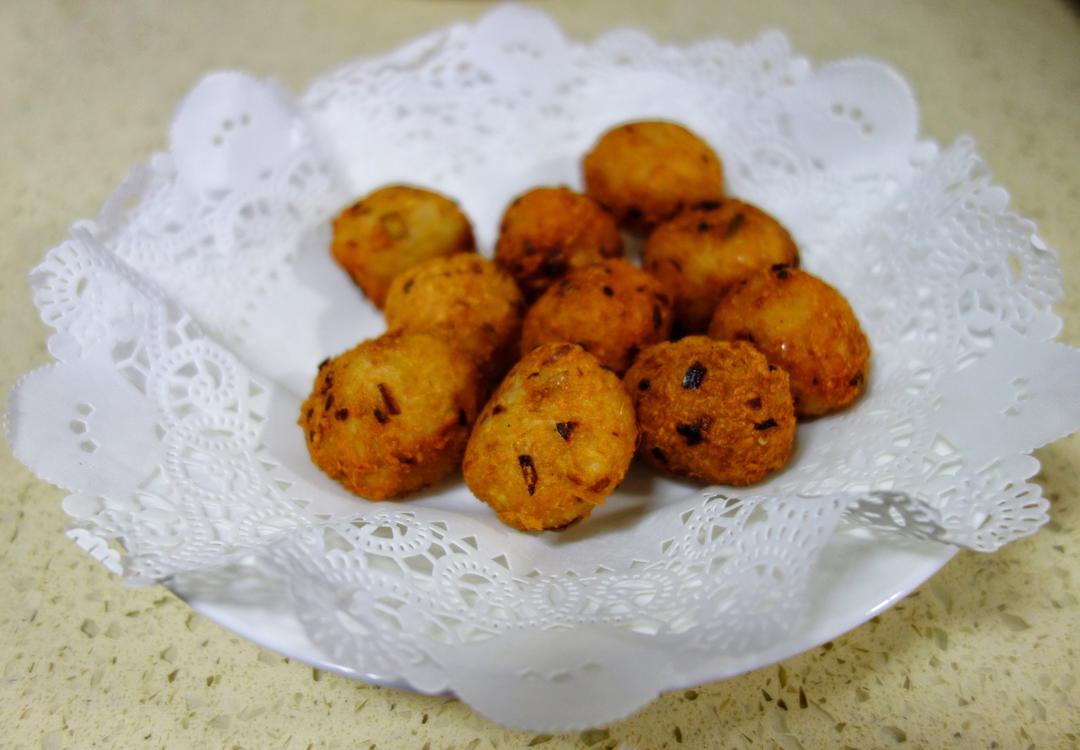 外公的炸藕圆（炸藕丸子）