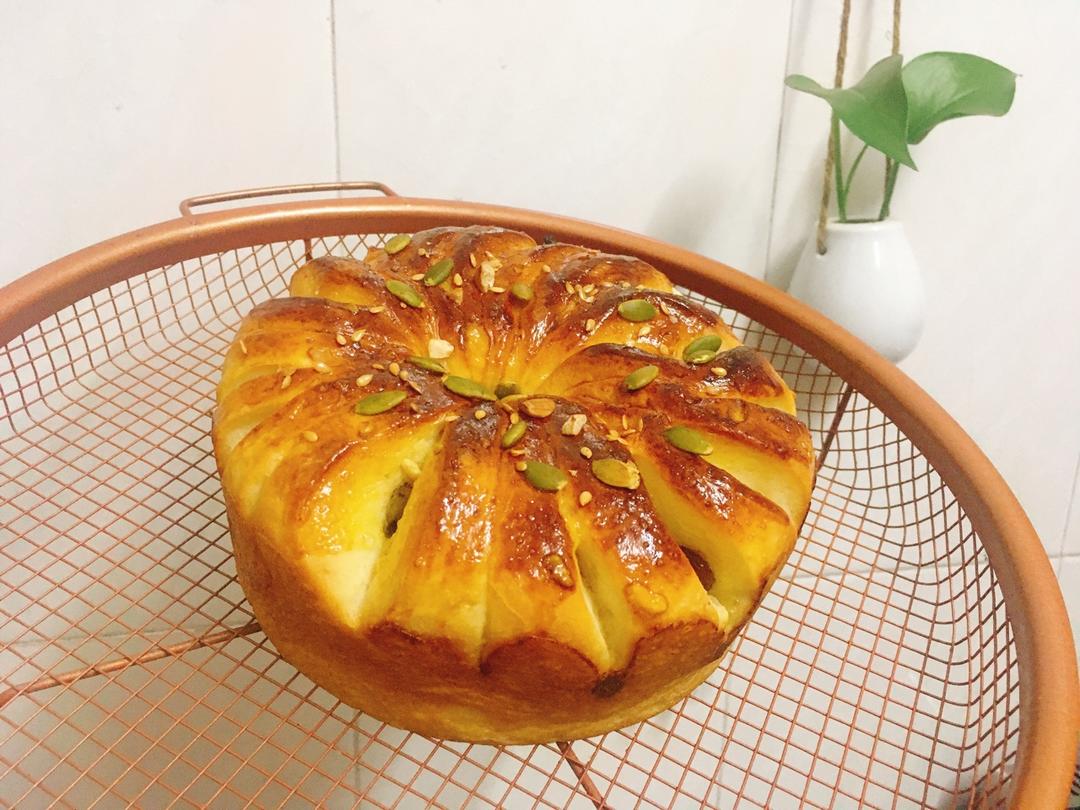 奶油乳酪核桃面包