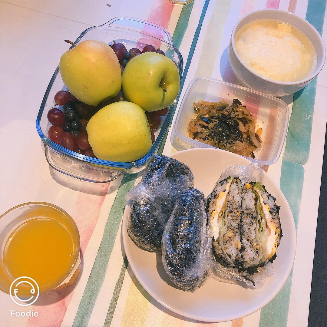 高颜值海苔饭团