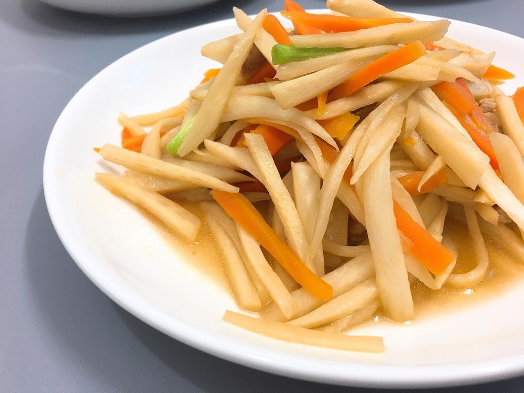 onion1984做的茭白炒三丝