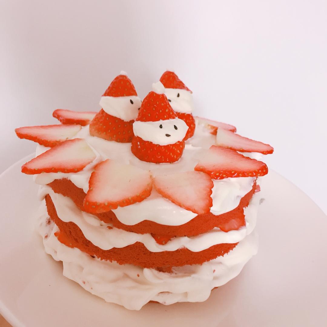 【红丝绒蛋糕】超适合做万圣节蛋糕胚～