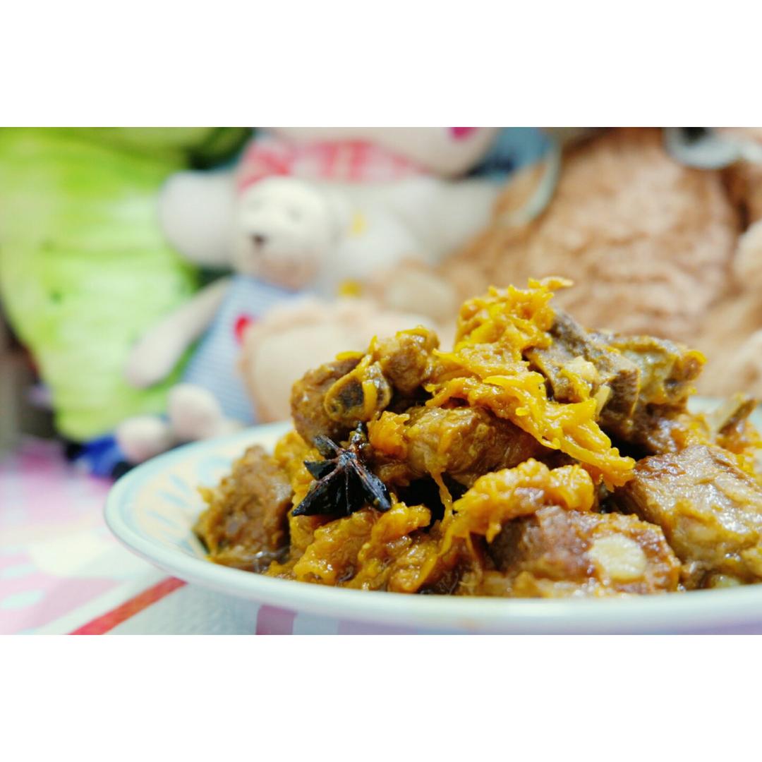 金瓜排骨 Pumpkin Stew with Ribs