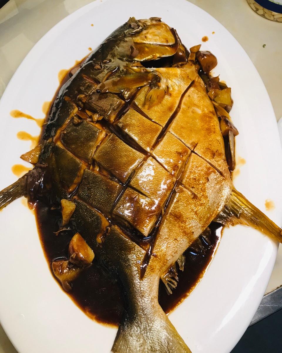 红烧鲳鱼