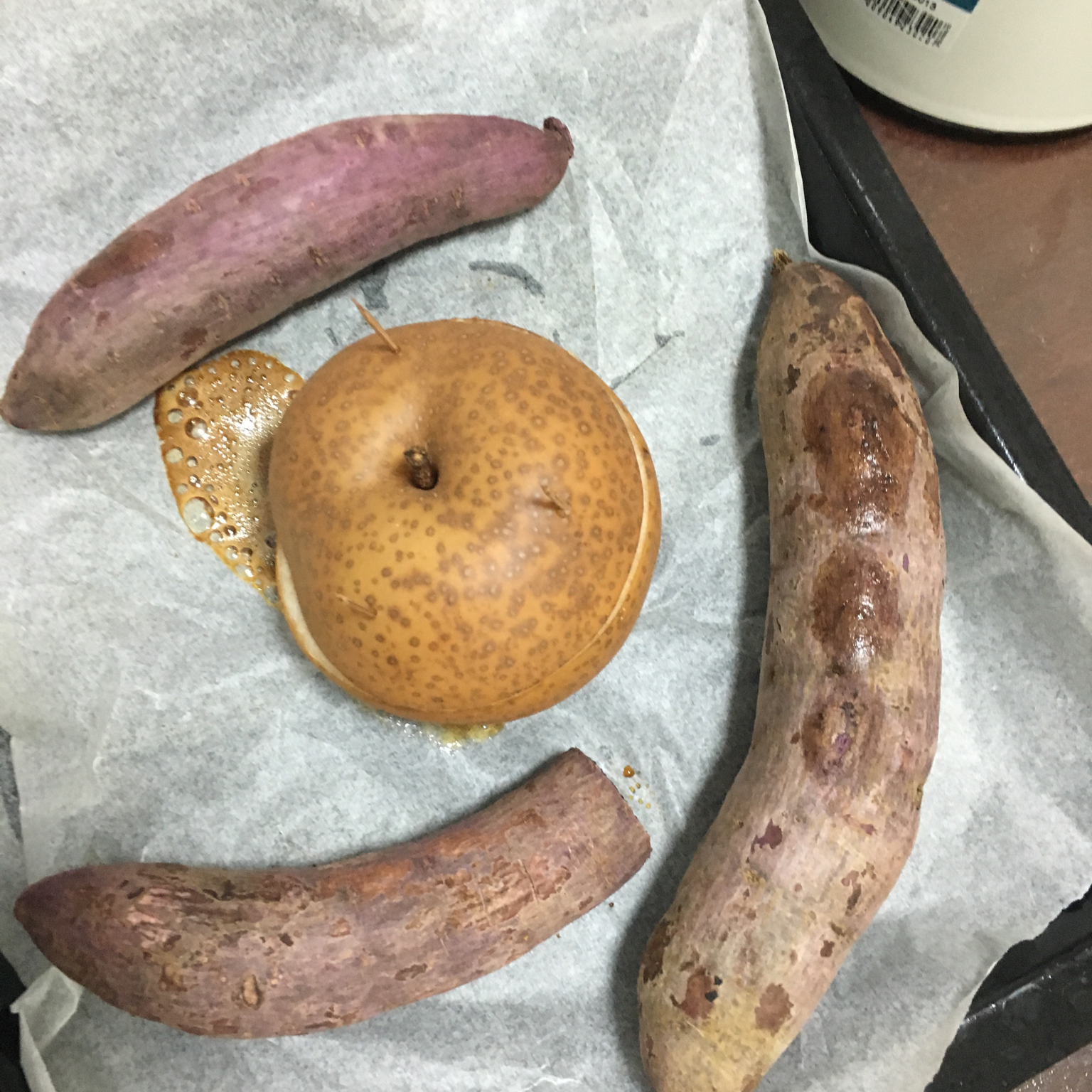 烤梨