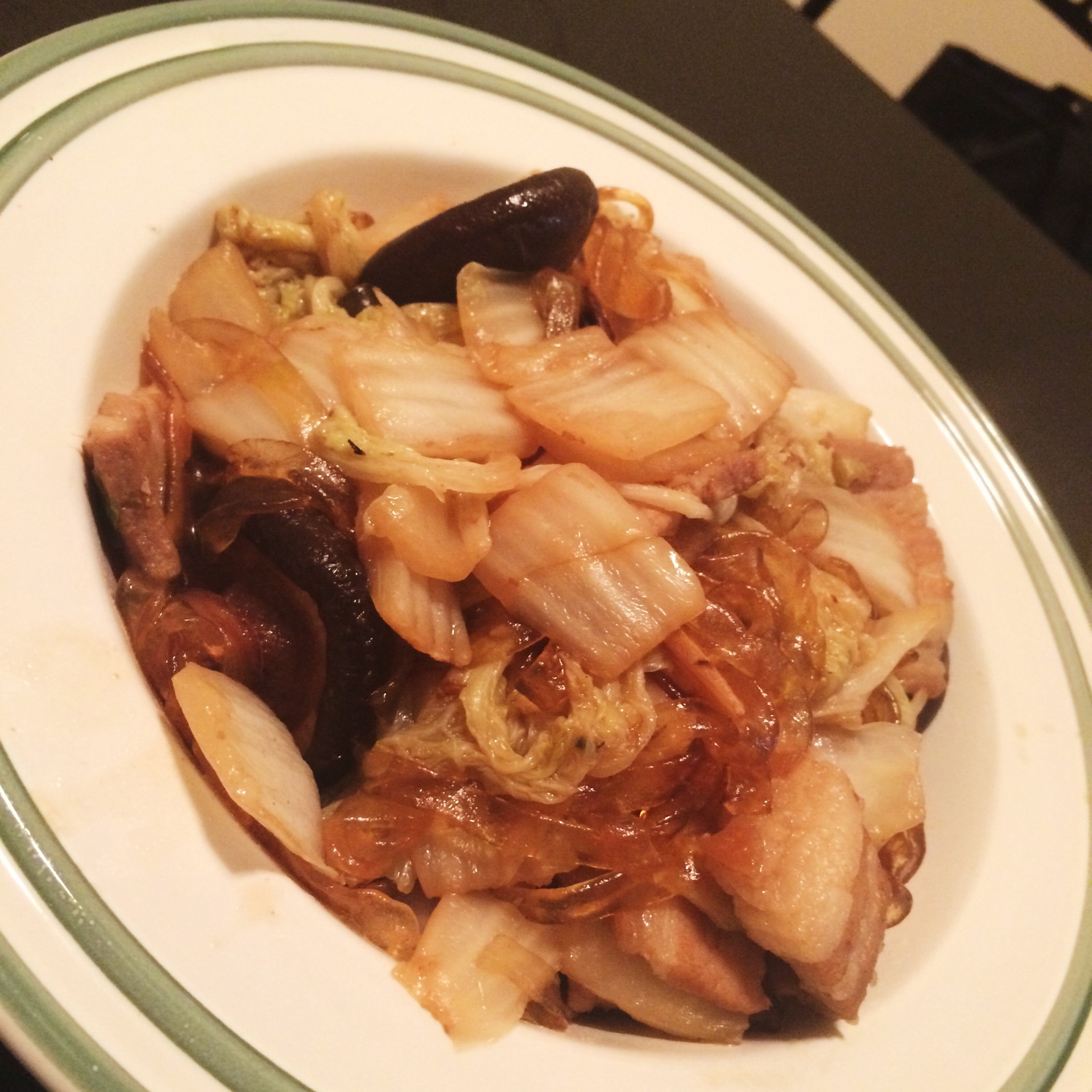 猪肉白菜炖粉条