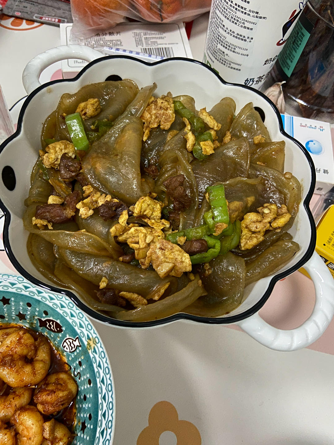 比饭店好吃的鸡蛋粉皮