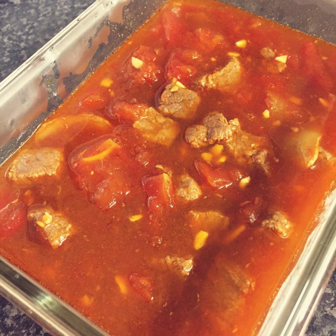 番茄炖牛肉(电饭煲版)