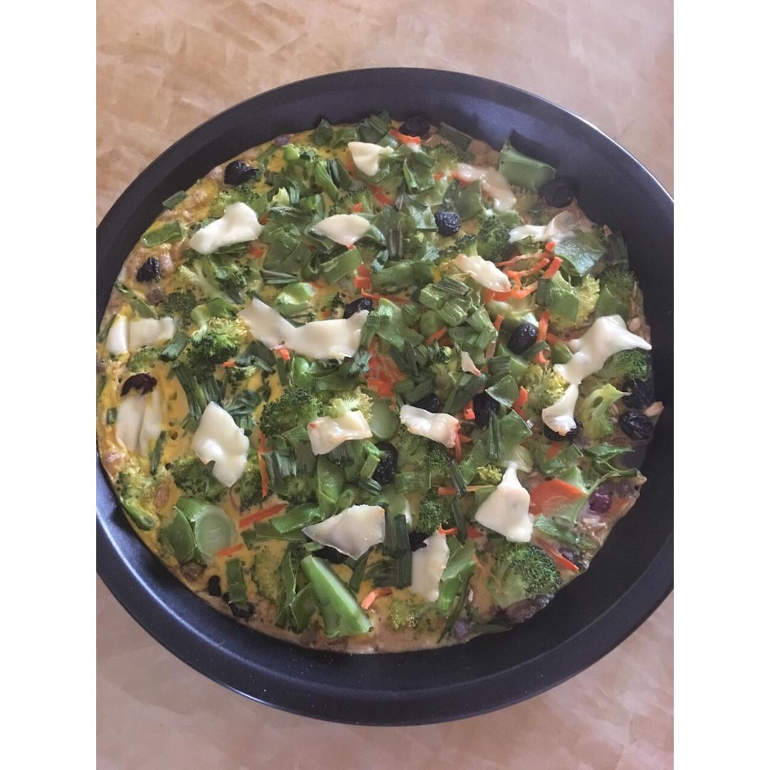 蔬菜烤燕麦（无油）