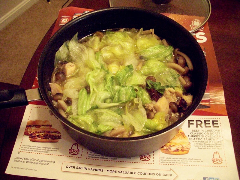 小鸡炖蘑菇