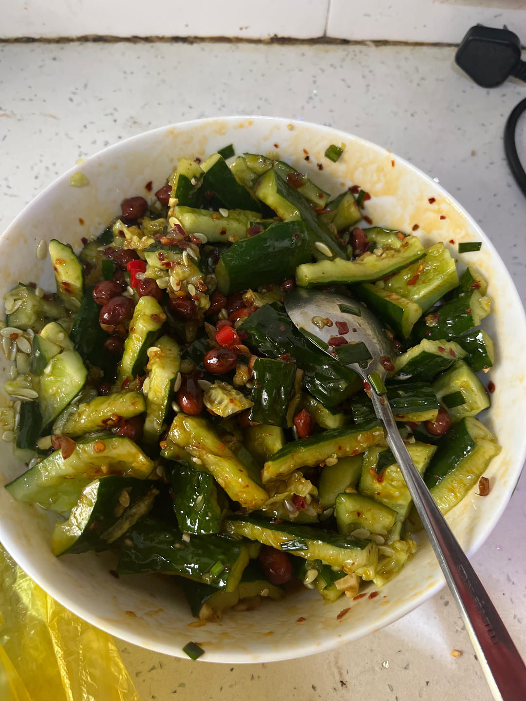 🌈酸酸辣辣巨开胃～超过瘾的凉拌黄瓜