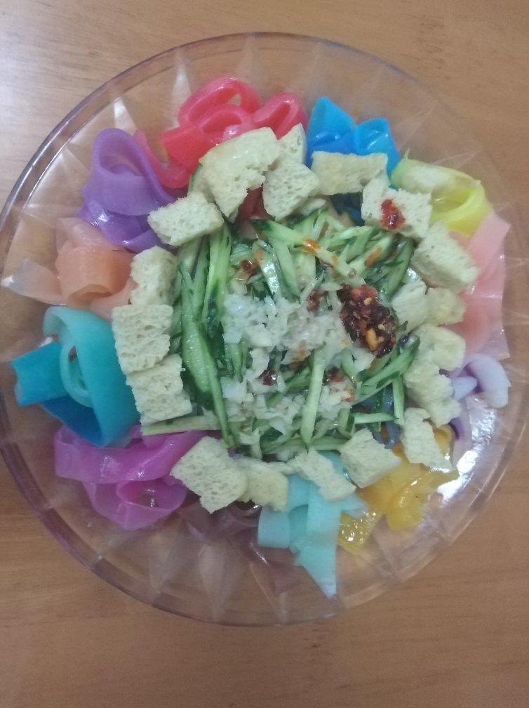 凉皮-家庭自制（告诉你自己做更劲道的秘诀）