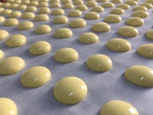 纯蛋黄溶豆的做法 步骤3