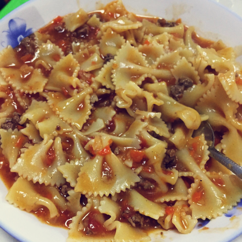 意式番茄肉酱面