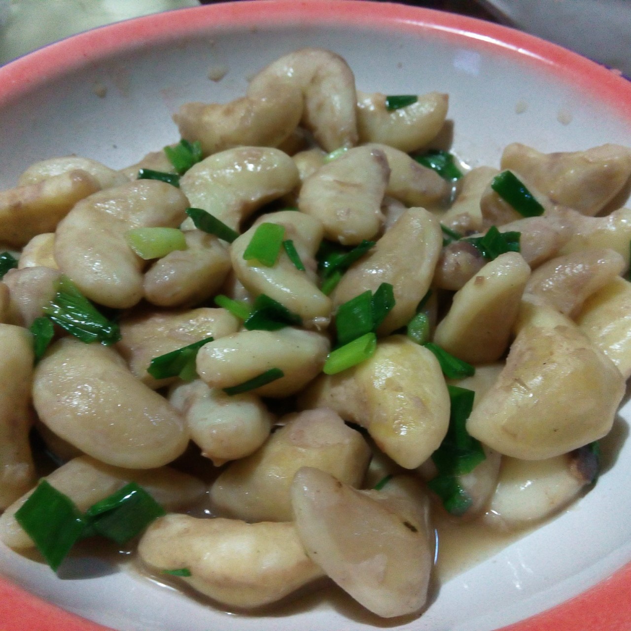 香葱炒菱角