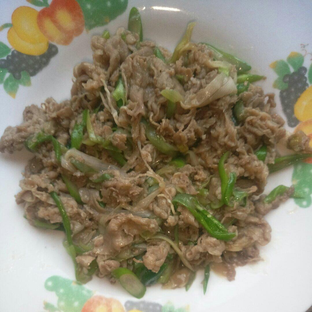 葱爆羊肉