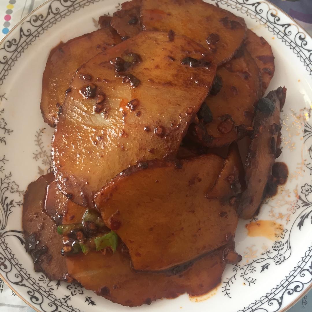 下饭的老干妈炒土豆片