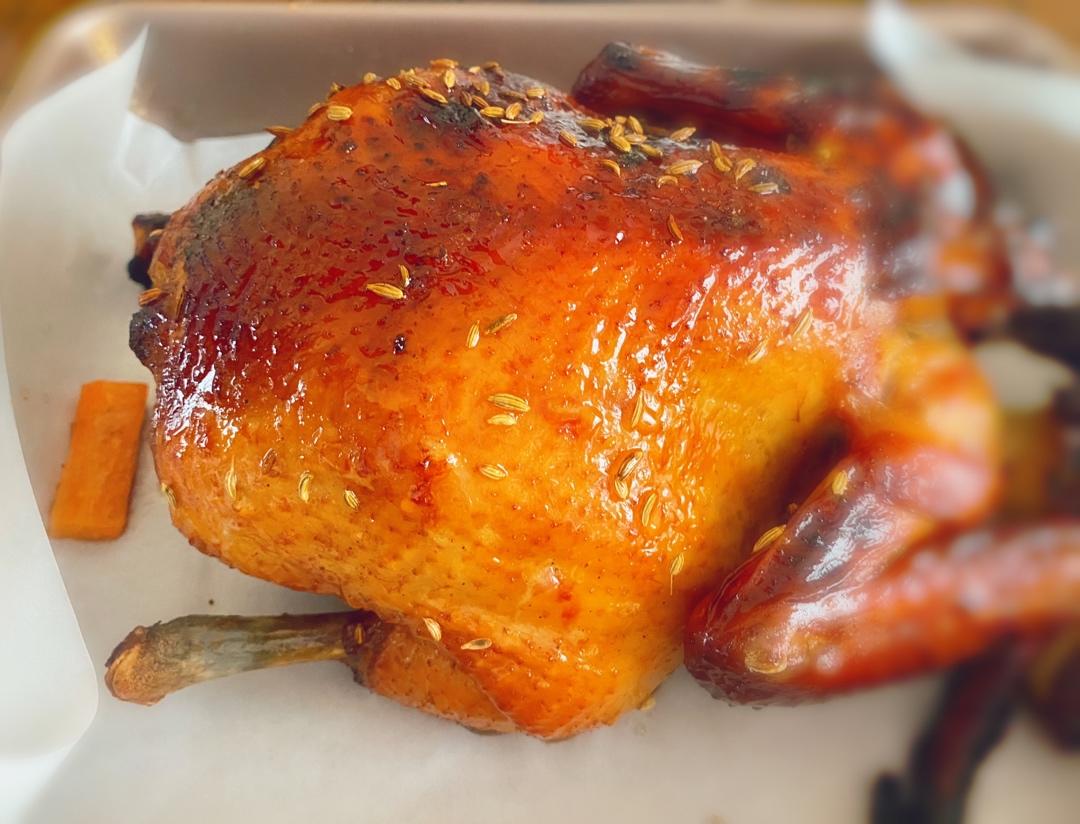 一起来吃鸡（脆皮烤鸡）