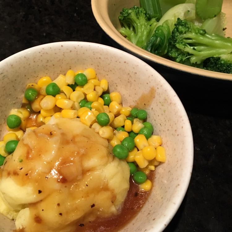 鸡汁土豆泥（完爆kfc）