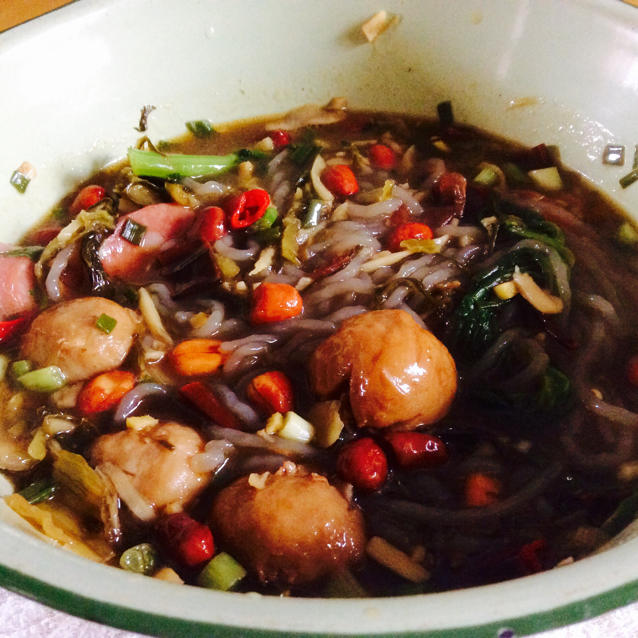 重庆酸辣粉全步骤图的菜谱