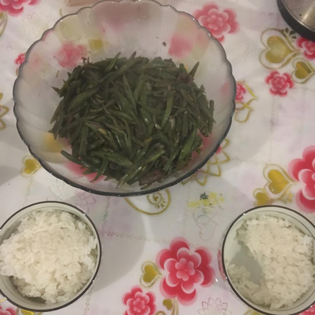 芸豆丝炒肉