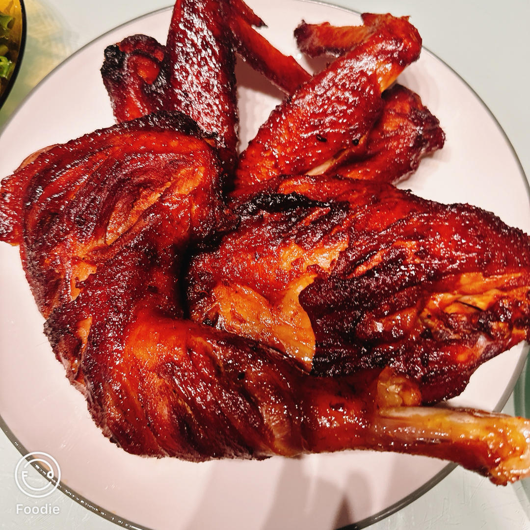 简单粗暴:烤箱版烤鸡