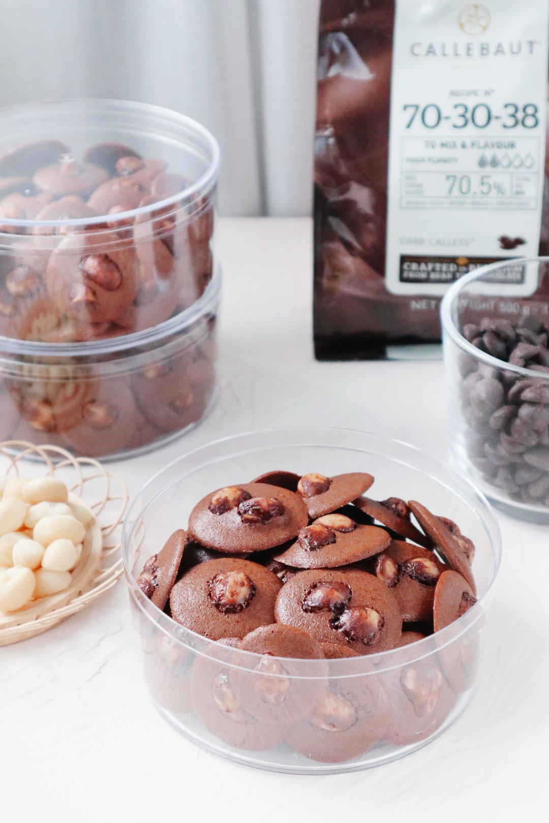 店售同款 男女老少无人抗拒的春游必备的夏威夷果巧克力脆脆