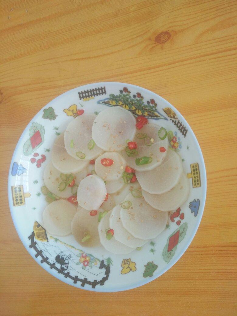 清蒸白萝卜