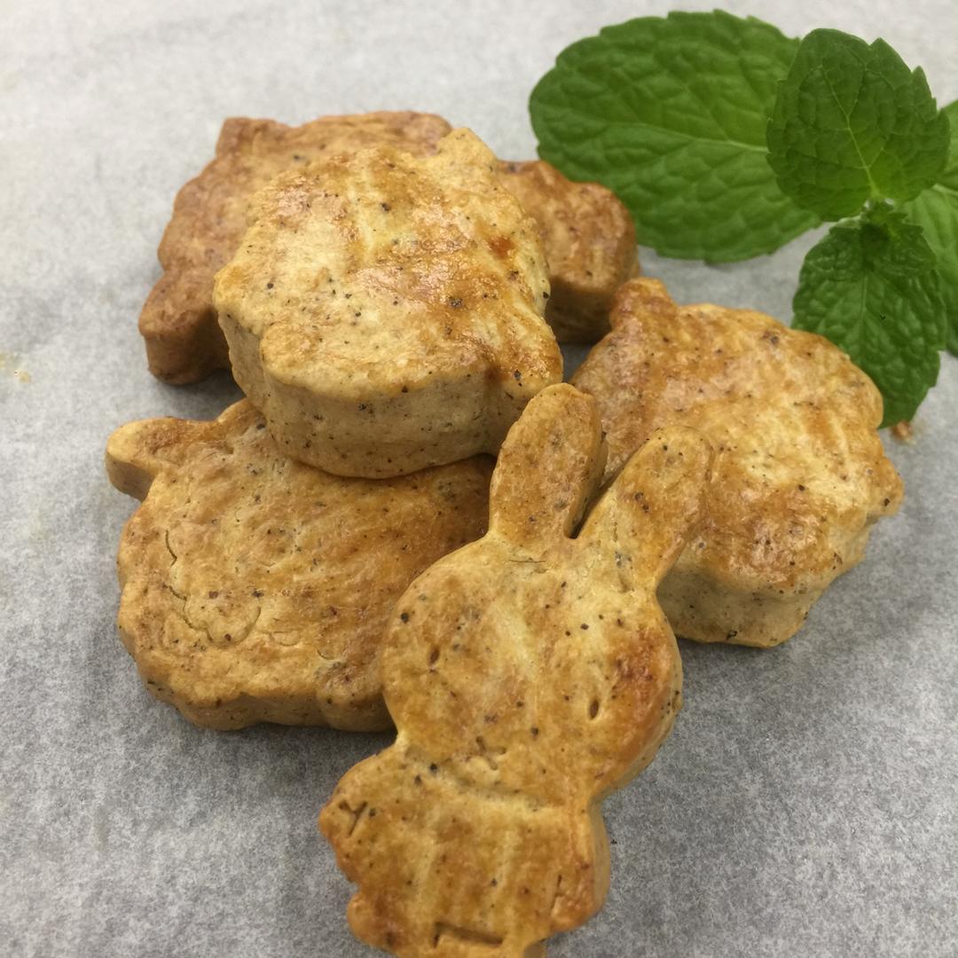 香辣黑胡椒脆饼（低糖咸味饼干）