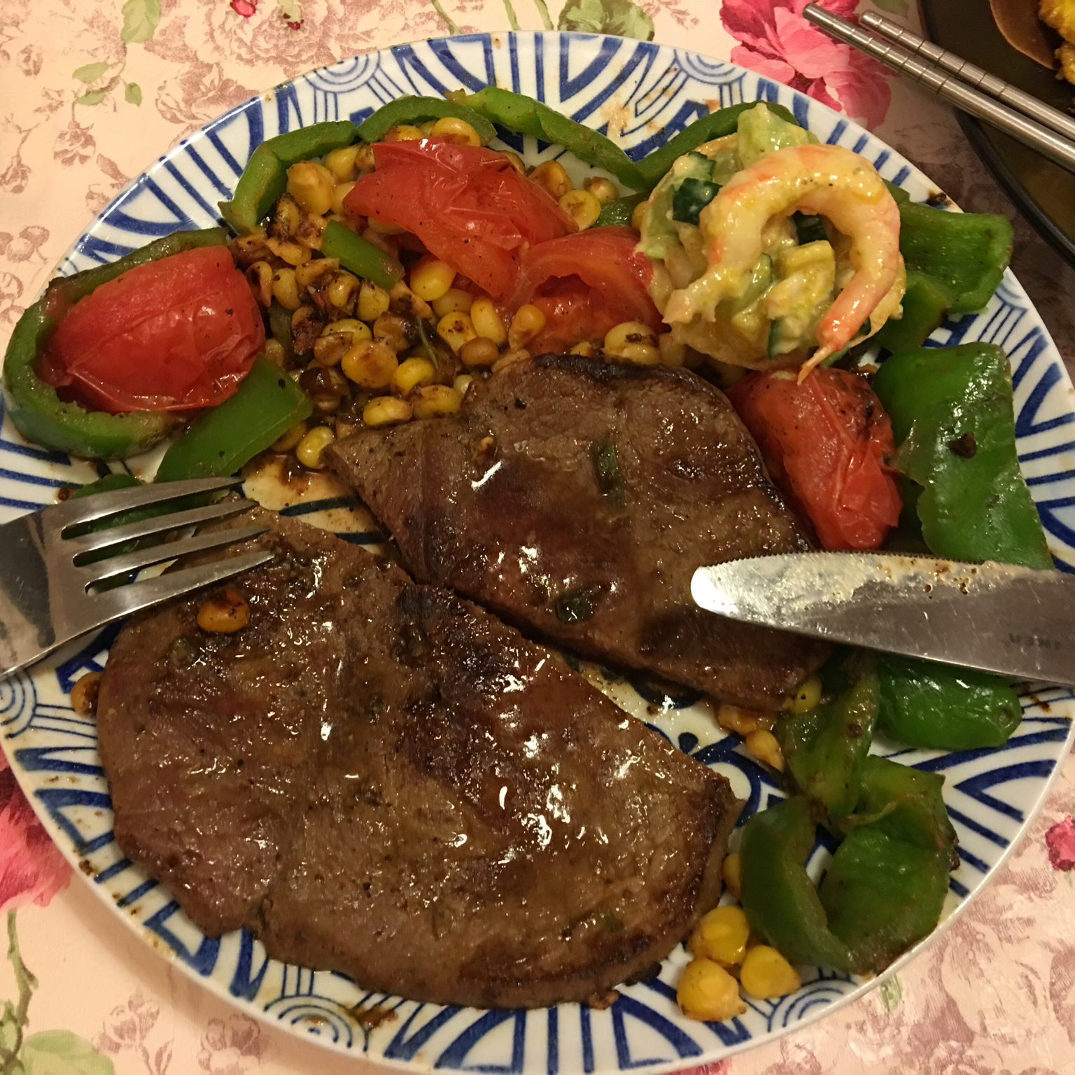 煎牛排