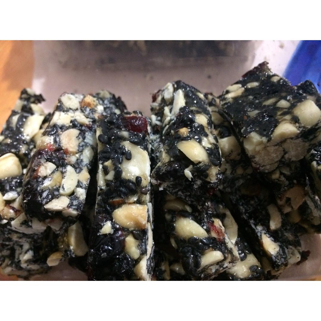黑芝麻花生糖
