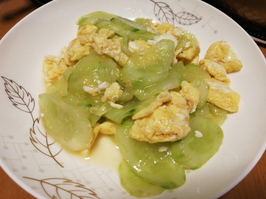 爽口开胃不油腻的青瓜炒鸡蛋