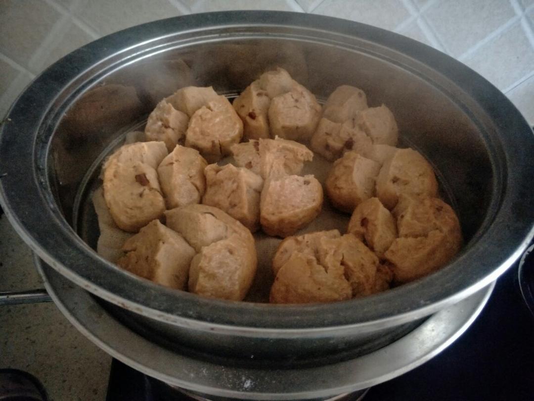 快手红糖开花馒头