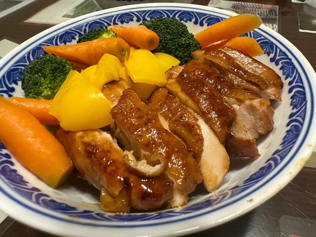 照烧鸡腿饭