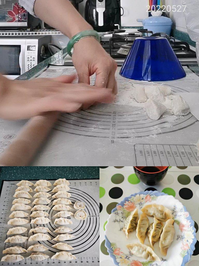 手工揉面三分钟，又韧又薄又好包的饺子皮