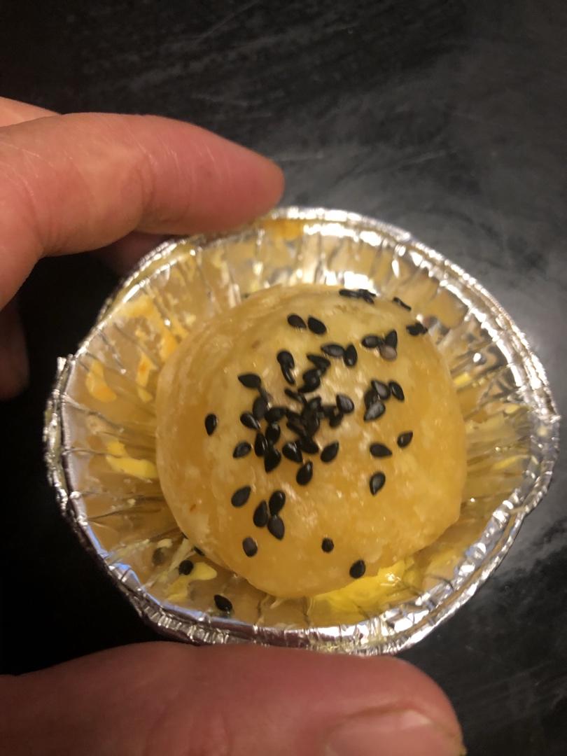 蛋挞皮烤汤圆
