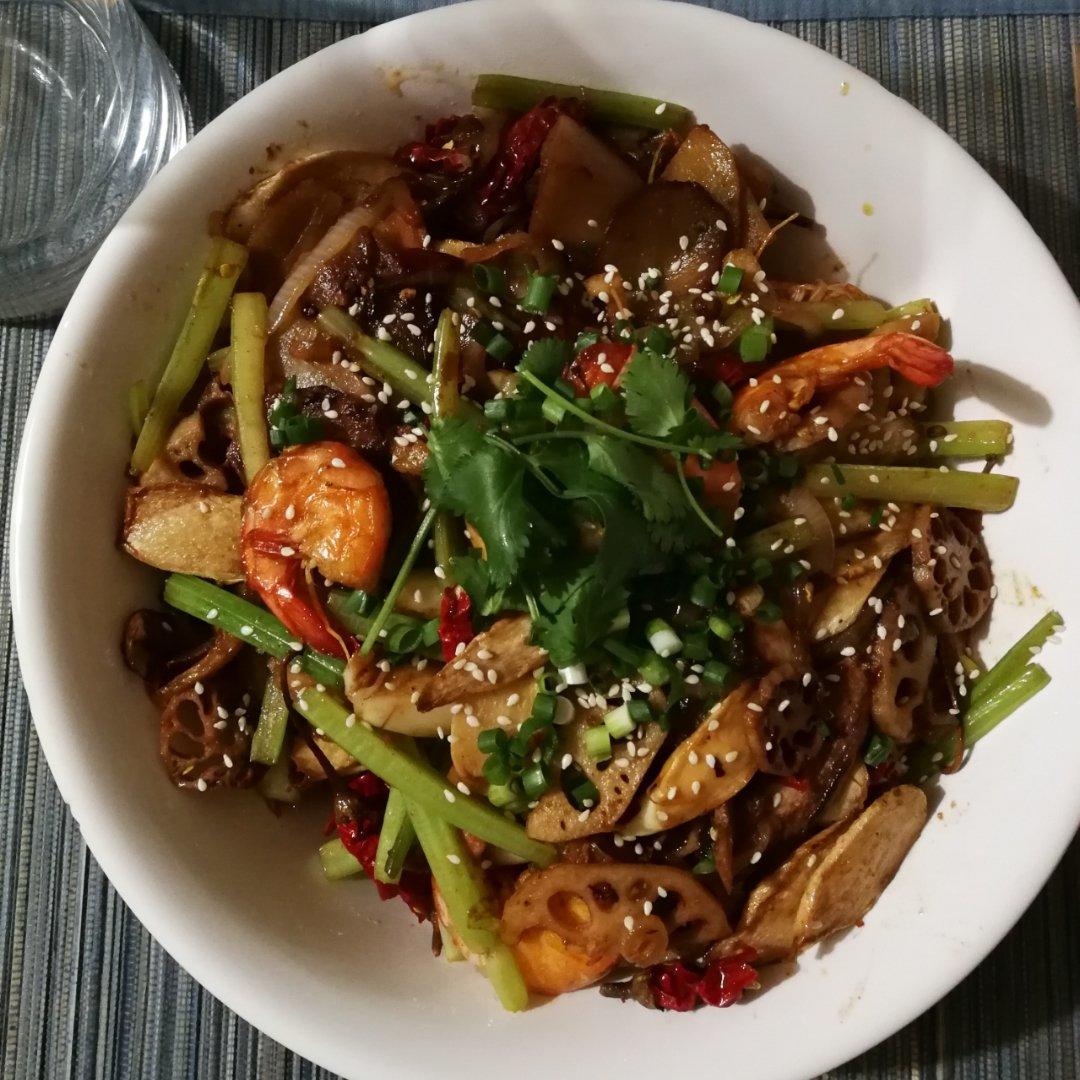 干锅虾虾（最详细的图文解说）
