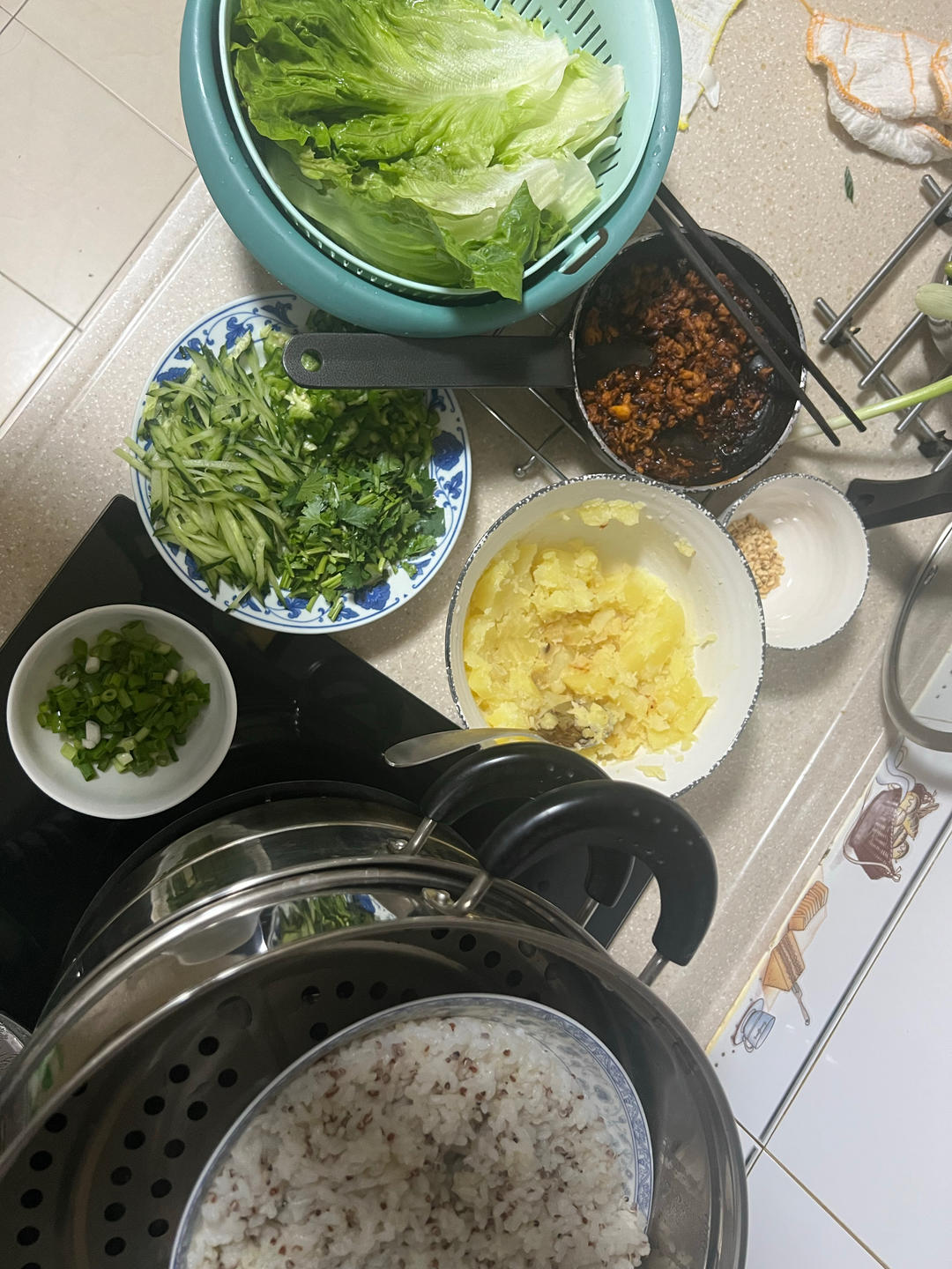 爽口东北菜包饭