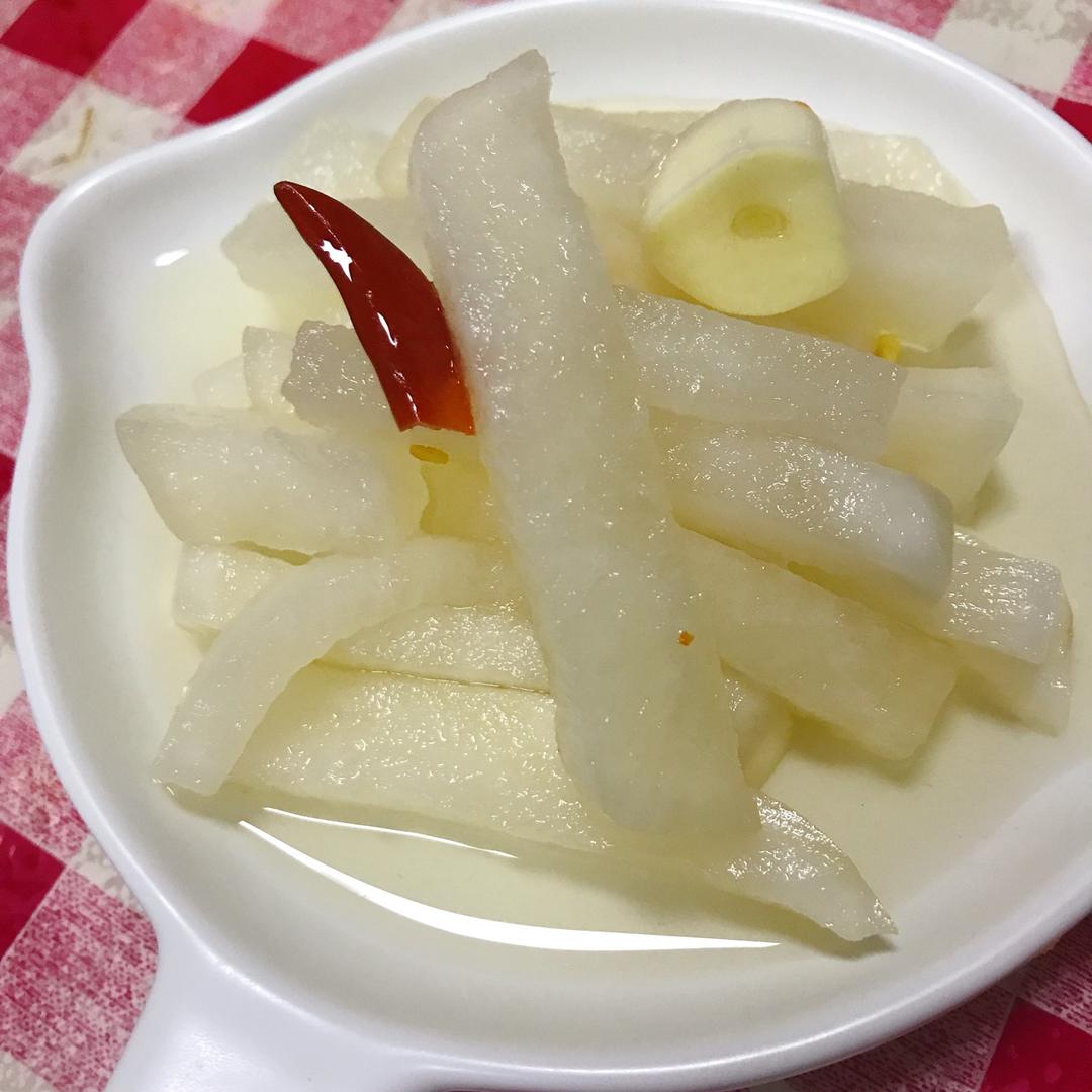 糖醋腌萝卜