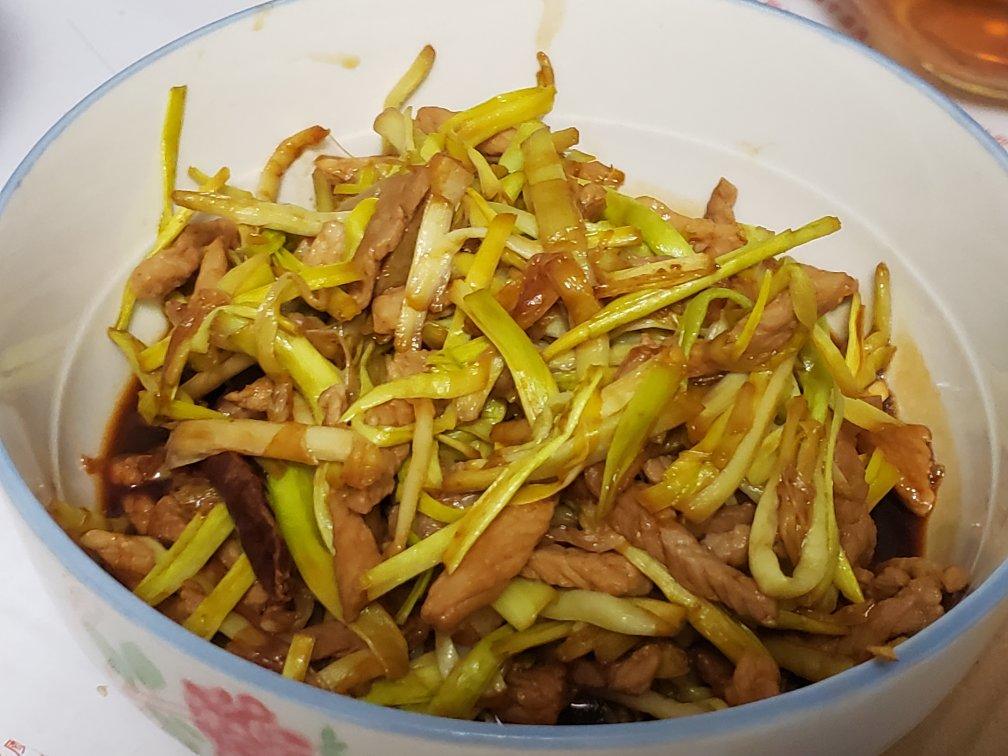 神速蒜黄炒肉