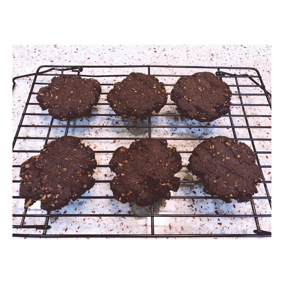 三重巧克力曲奇饼干 Triple Chocolate Cookies