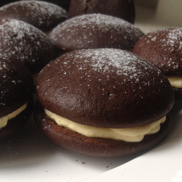 巧克力奶油夹心派