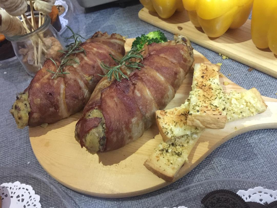 《食戟之灵》土豆培根烤肉