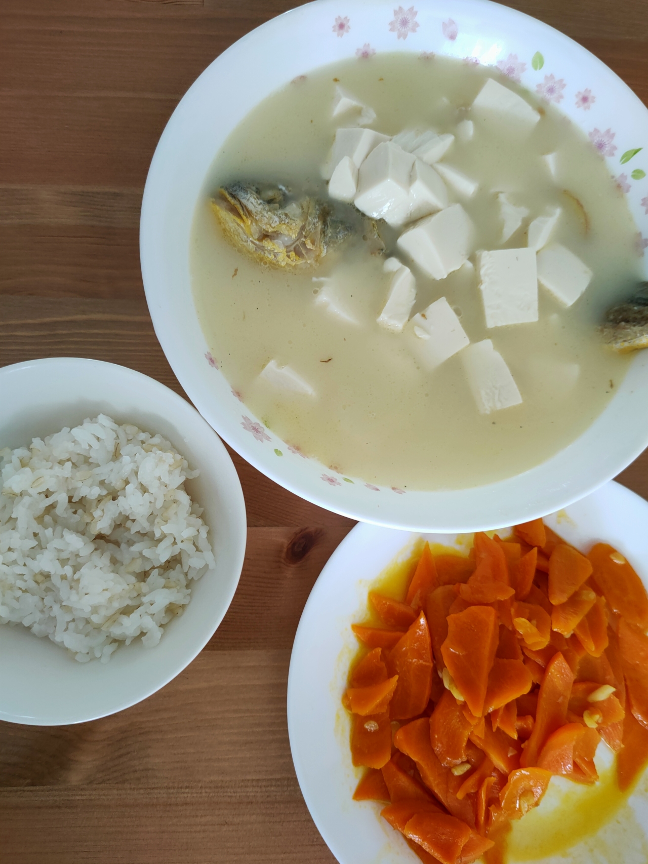 嫩豆腐黄花鱼汤