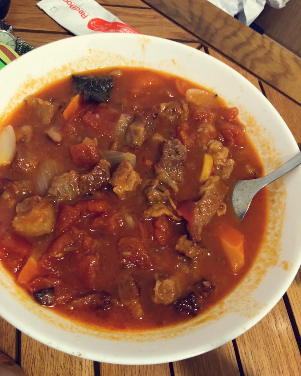 番茄土豆炖牛腩