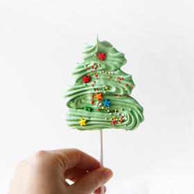 3D立体圣诞树蛋白糖