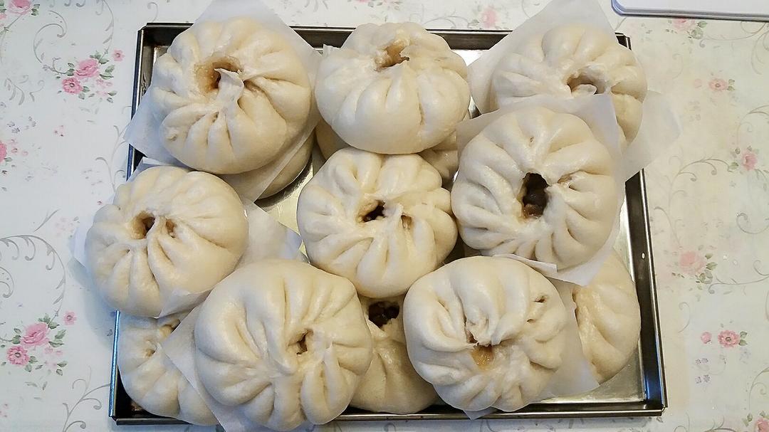 柔软的叉烧包（一次发酵法）